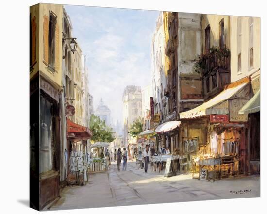 Marche Parisien-George W^ Bates-Stretched Canvas