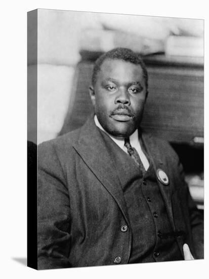 Marcus Garvey, Jamaican Black Nationalist and Separatist, Ca. 1920-null-Stretched Canvas