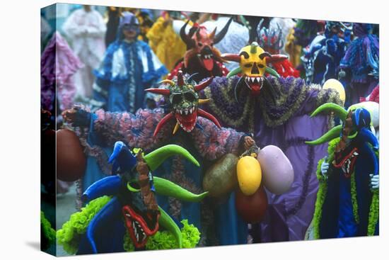 Mardi Gras, Ponce, Puerto Rico, U.S. Territory, Caribbean-null-Premier Image Canvas