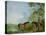 Mare and Stallion in a Landscape-Sawrey Gilpin-Premier Image Canvas