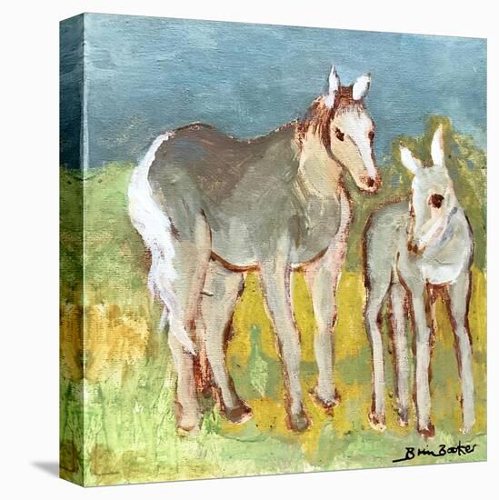 Mare with Foal-Brenda Brin Booker-Premier Image Canvas