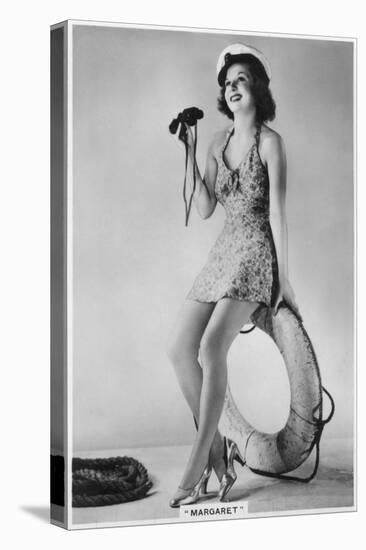 Margaret, of the Windmill Theatre, London, 1938-null-Premier Image Canvas