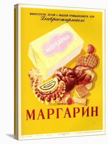 Margarine - with Bread and Cookies-null-Stretched Canvas