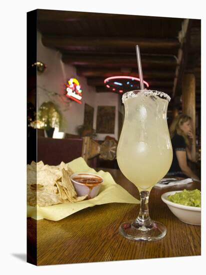 Margarita and Nachos at Maria's Bar and Restaurant, Santa Fe, New Mexico-Michael DeFreitas-Premier Image Canvas