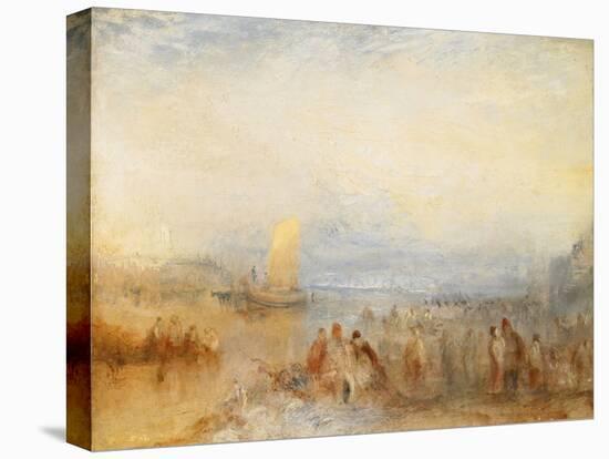 Margate Harbour, 1845 (Oil on Canvas)-Joseph Mallord William Turner-Premier Image Canvas