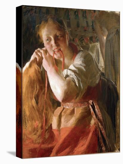 Margit Par Zorn, Anders Leonard (1860-1920). Oil on Canvas, Size : 78X63,7, 1891, Zornmuseet, Mora-Anders Leonard Zorn-Premier Image Canvas