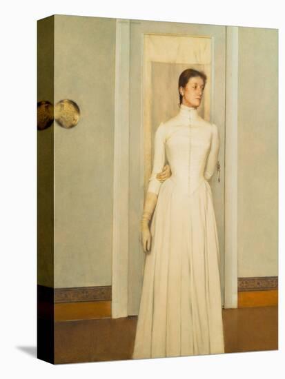 Marguerite, the Artist's Sister-Fernand Khnopff-Premier Image Canvas