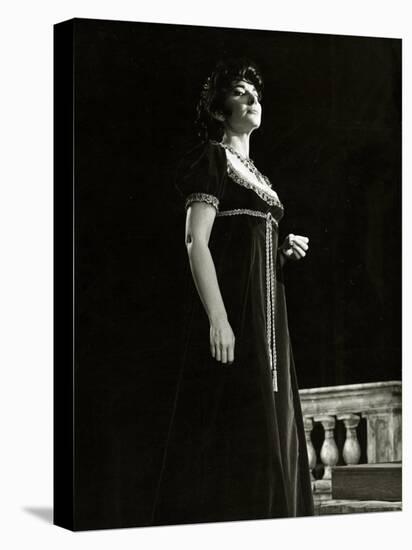 Maria Callas as Floria in Tosca, the Most Renowned Opera Singer of the 1950s-Houston Rogers-Premier Image Canvas