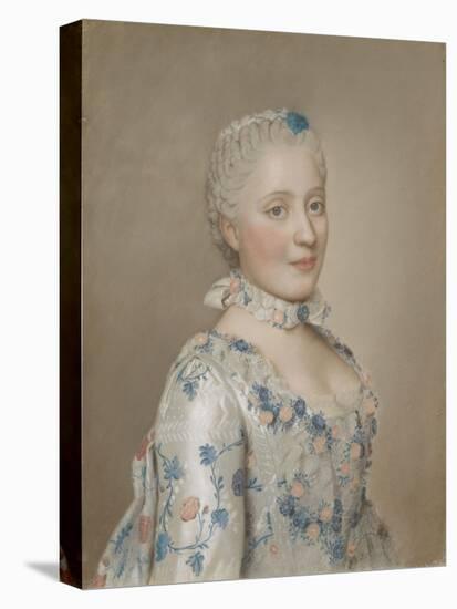 Maria Josepha of Saxony, Dauphine of France, 1749 (Pastel on Paper)-Jean-Etienne Liotard-Premier Image Canvas