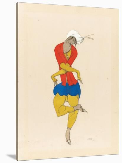 Maria Kuznetsova, Costume Design for 'L'Adoration', 1922 (Pencil and Gouache on Paper)-Leon Bakst-Premier Image Canvas