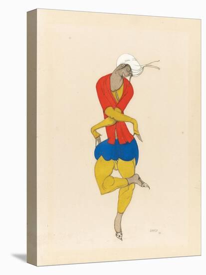 Maria Kuznetsova, Costume Design for 'L'Adoration', 1922 (Pencil and Gouache on Paper)-Leon Bakst-Premier Image Canvas