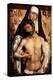 Maria with Dying Christ by Memling-Hans Memling-Stretched Canvas