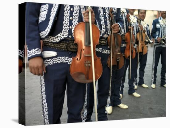 Mariachi Violin Players Line Up-xPacifica-Premier Image Canvas