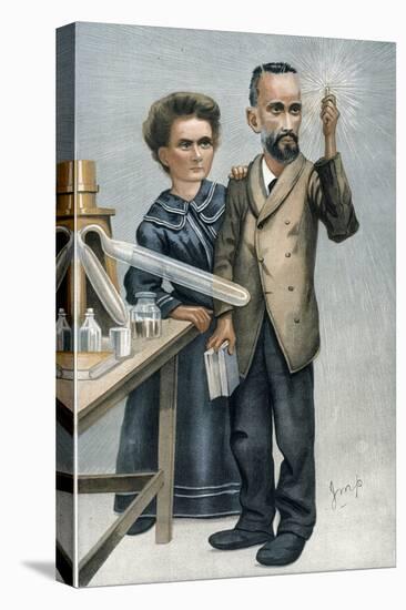 Marie And Pierre Curie-null-Premier Image Canvas