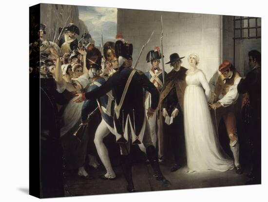 Marie-Antoinette conduite à son exécution, le 16 octobre 1793-William Hamilton-Premier Image Canvas