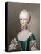 Marie Antoinette Daughter of Emperor Francis I and Maria Theresa of Austria-Jean-Etienne Liotard-Premier Image Canvas