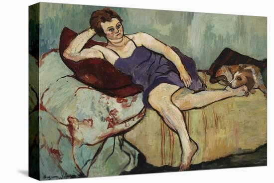 Marie Coca with Arbi, 1927-Suzanne Valadon-Premier Image Canvas