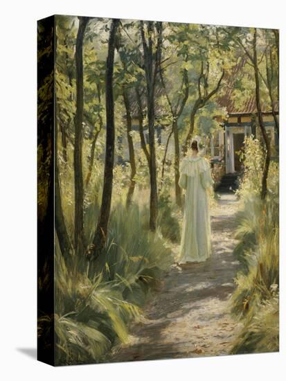 Marie in the Garden, 1895-Peder Severin Kröyer-Premier Image Canvas