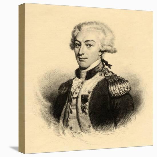 Marie Joseph Paul Yves Roch Gilbert Du Motier (1757-1834) Marquis De Lafayette-null-Premier Image Canvas