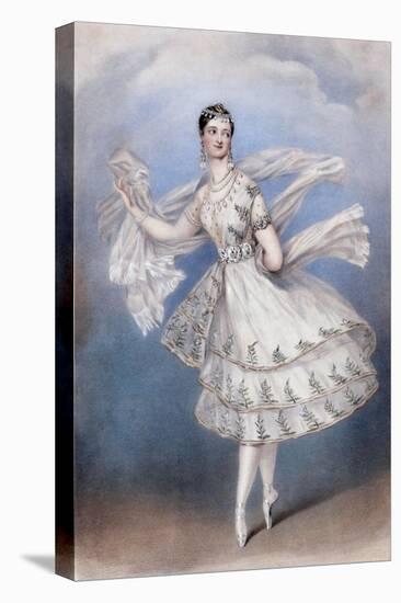 Marie Taglioni as the Bayadere, c.1831-null-Premier Image Canvas