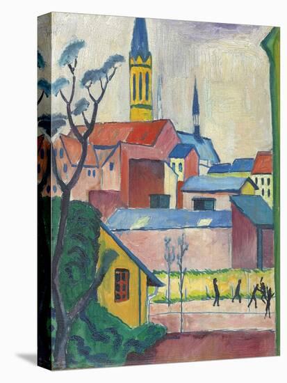 Marienkirche, 1911-August Macke-Premier Image Canvas