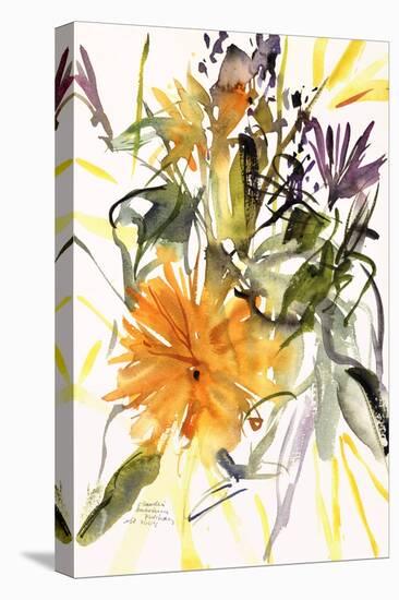 Marigold and Other Flowers, 2004-Claudia Hutchins-Puechavy-Premier Image Canvas