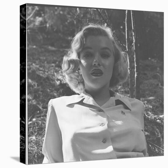 Marilyn Monroe in California-Ed Clark-Premier Image Canvas