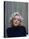 Marilyn Monroe on Patio Outside of Her Home-Alfred Eisenstaedt-Premier Image Canvas