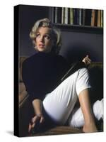 Marilyn Monroe Relaxing at Home-Alfred Eisenstaedt-Premier Image Canvas