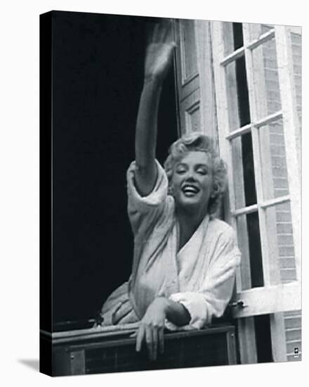Marilyn Monroe V-British Pathe-Stretched Canvas
