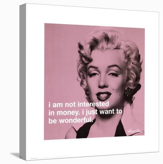 Marilyn Monroe-null-Stretched Canvas