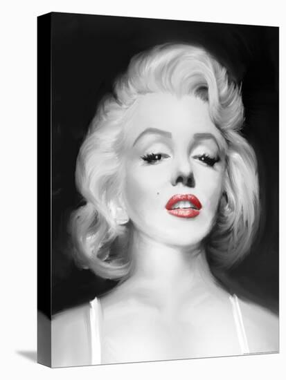 Marilyn's Gaze-Jerry Michaels-Stretched Canvas