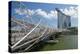 Marina Bay, Helix Bridge and Marina Bay Sands Hotel, Singapore, Southeast Asia-Frank Fell-Premier Image Canvas