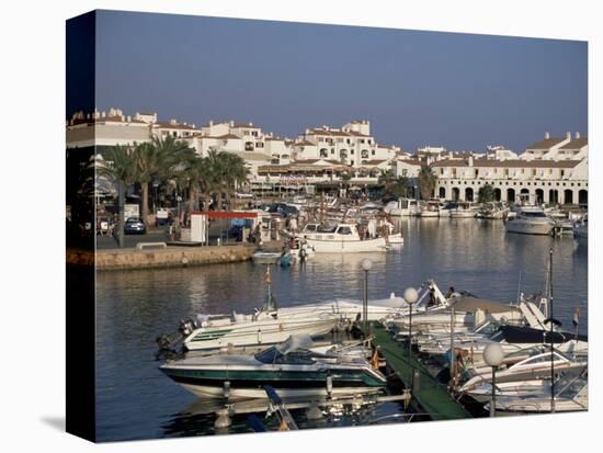 Marina, Cala En'Bosch, Menorca, Balearic Islands, Spain, Mediterranean-J Lightfoot-Premier Image Canvas