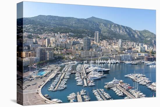 Marina, Port Hercules, Monaco, Cote d'Azur-Lisa S. Engelbrecht-Premier Image Canvas