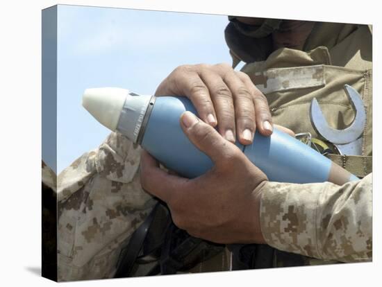 Marine Corps Mortar Training in Djibouti-Stocktrek Images-Premier Image Canvas