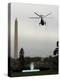 Marine One, with President Barack Obama Aboard, Leaves the White House in Washington-null-Premier Image Canvas