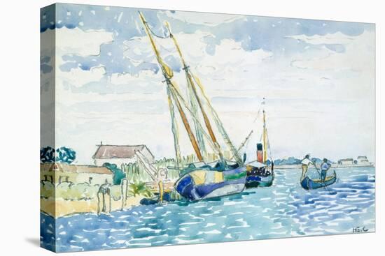 Marine Scene (Boats near Venice), 1903-Henri-Edmond Cross-Premier Image Canvas