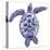 Marine Turtle II-Grace Popp-Stretched Canvas