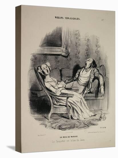 Marital Habits-Honore Daumier-Premier Image Canvas