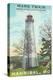 Mark Twain Lighthouse, Hannibal, Missouri-null-Stretched Canvas