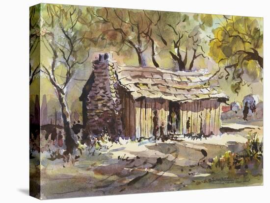 Mark Twain's Cabin-LaVere Hutchings-Premier Image Canvas