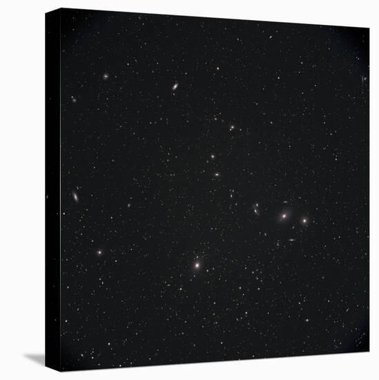 Markarian Chain Galaxies with M84, M86, M87, M88, and M90-Stocktrek Images-Premier Image Canvas