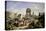 Market and Fountain of the Innocents, Paris, 1823-John James Chalon-Premier Image Canvas