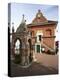 Market Cross and Shire Hall on Market Hill, Woodbridge, Suffolk, England, United Kingdom, Europe-Mark Sunderland-Premier Image Canvas