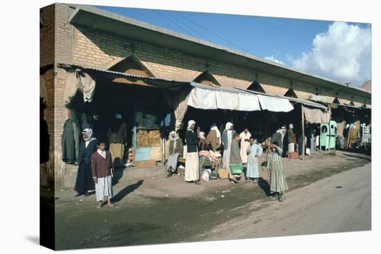 Market or Souks, Samarra, Iraq, 1977-Vivienne Sharp-Premier Image Canvas