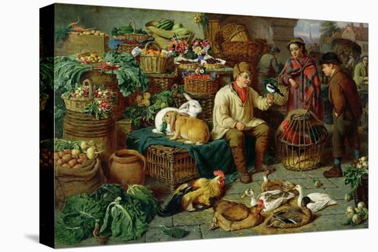 Market Scene-Henry Charles Bryant-Premier Image Canvas