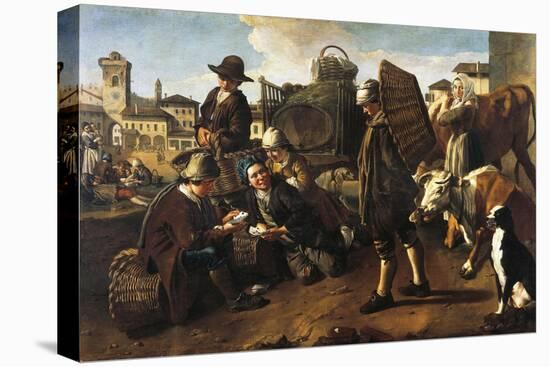 Market Scene-Giacomo Ceruti-Premier Image Canvas