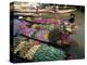 Market Traders in Boats Selling Fruit, Damnoen Saduak Floating Market, Bangkok, Thailand-Gavin Hellier-Premier Image Canvas