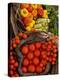 Market With Vegtables, Fira, Santorini, Greece-Darrell Gulin-Premier Image Canvas